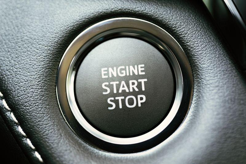 Zündknopf Auto