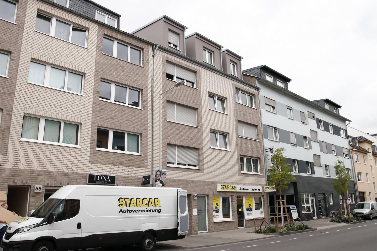 STARCAR Autovermietung Station Bonn Außenansicht