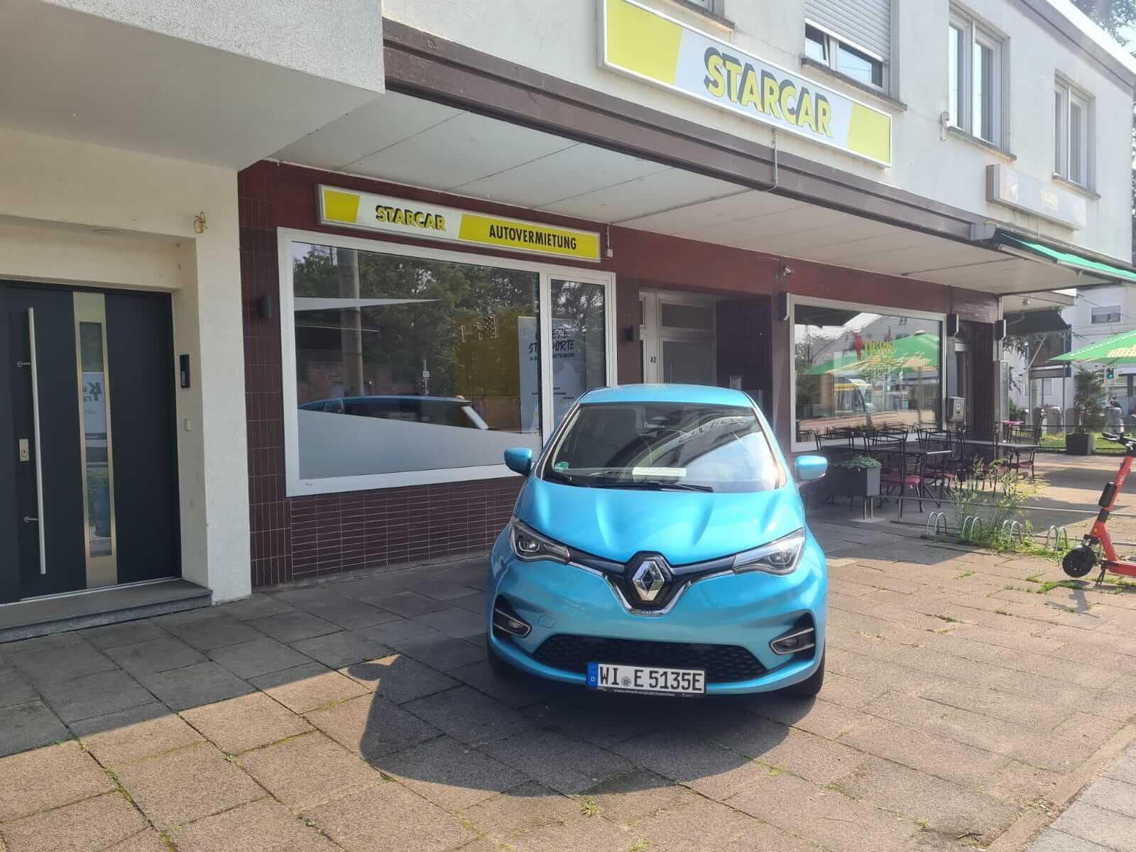 STARCAR Autovermietung Station Karlsruhe Außen