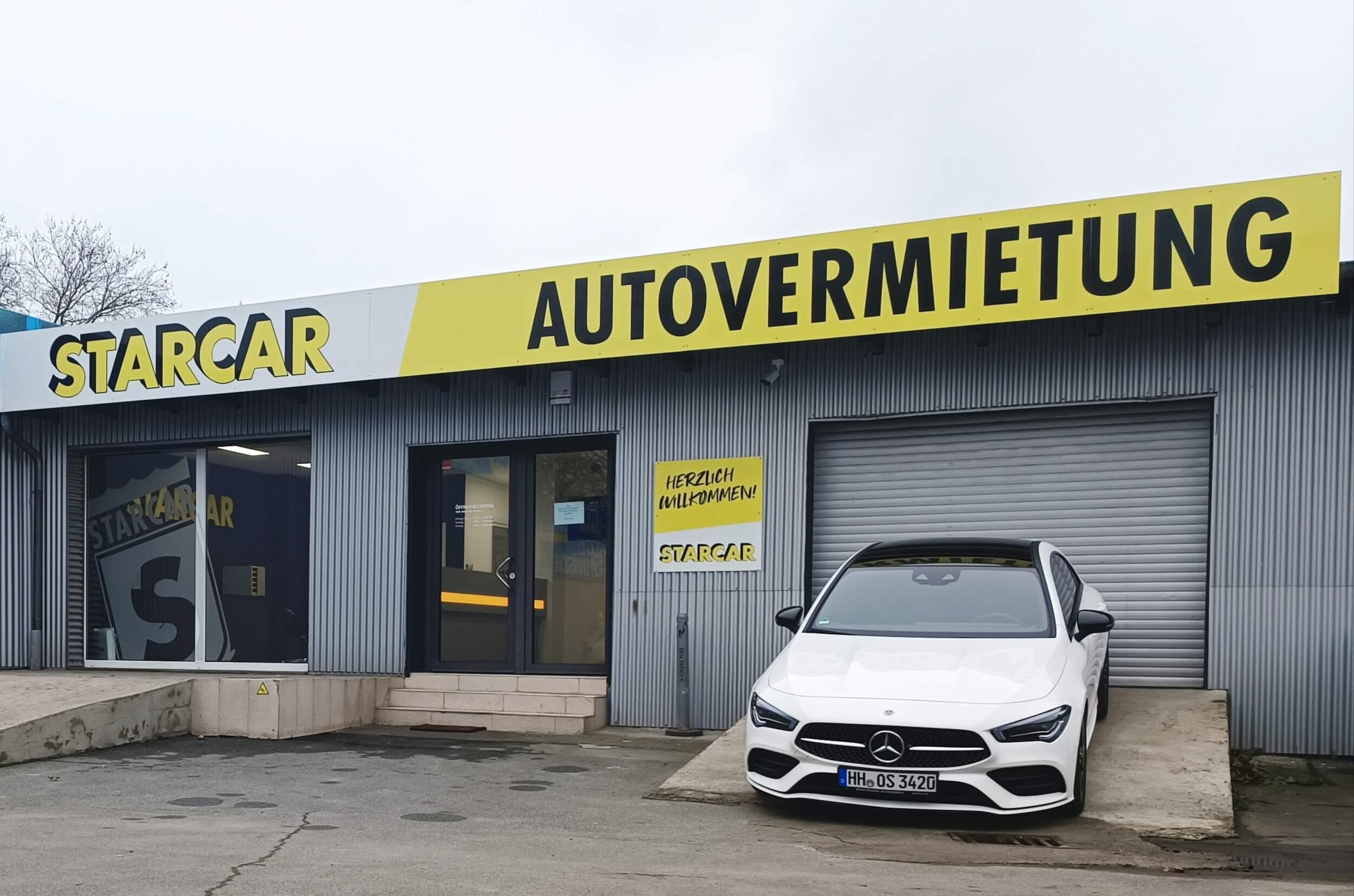 STARCAR Autovermietung Station Darmstadt Außen
