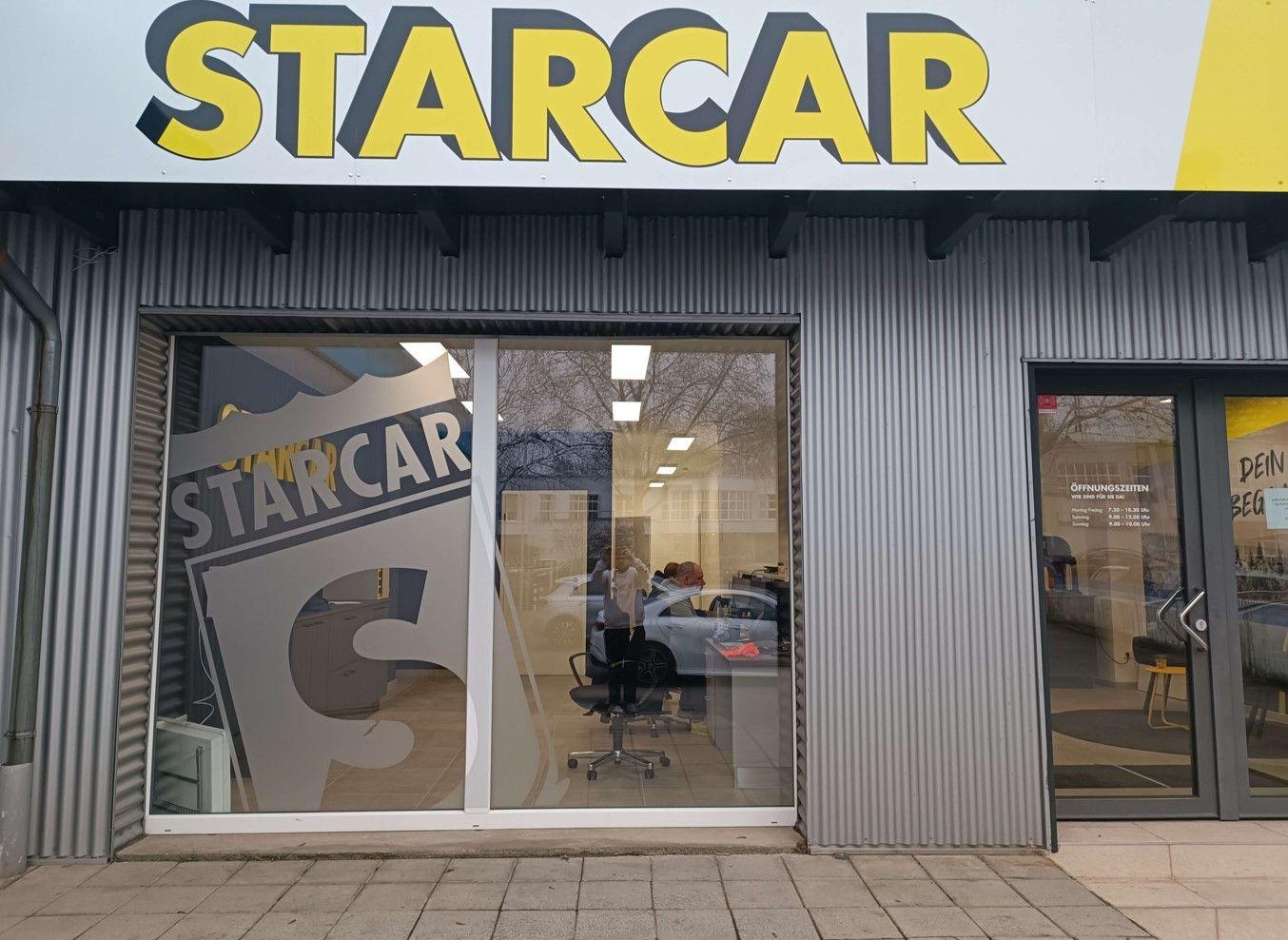 STARCAR Autovermietung Station Darmstadt Eingang