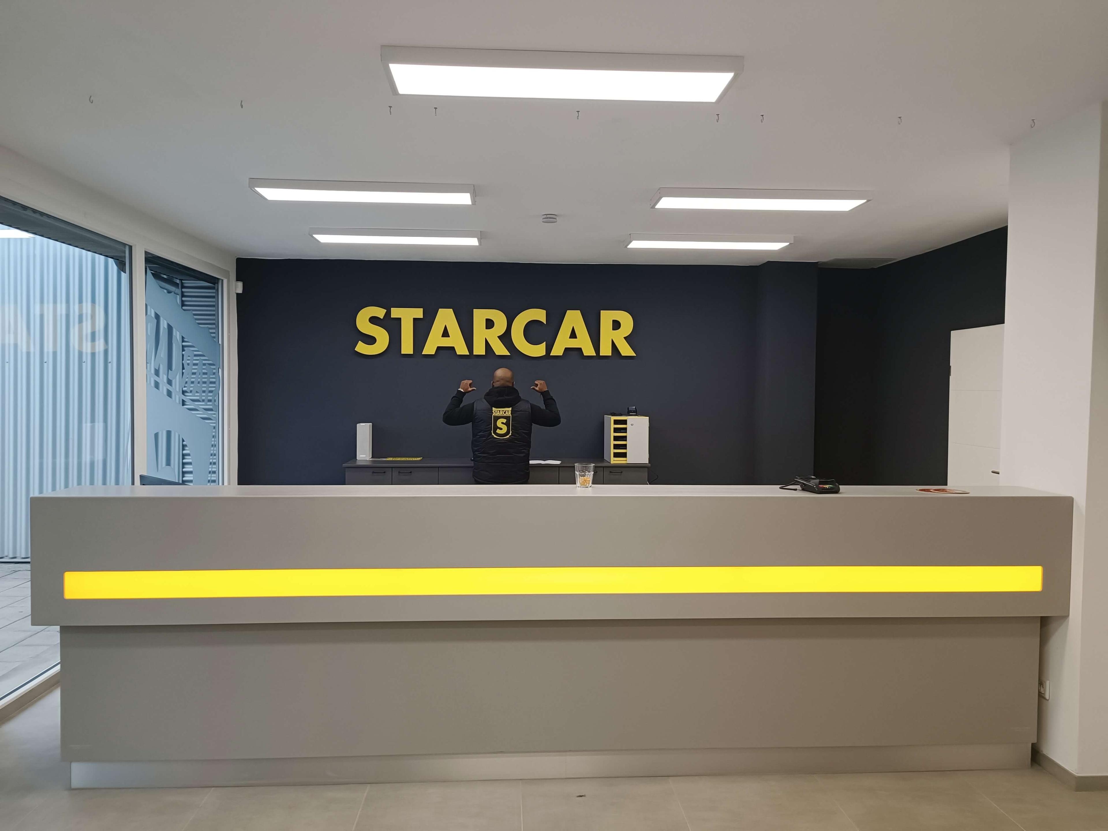 STARCAR Autovermietung Station Darmstadt Empfang