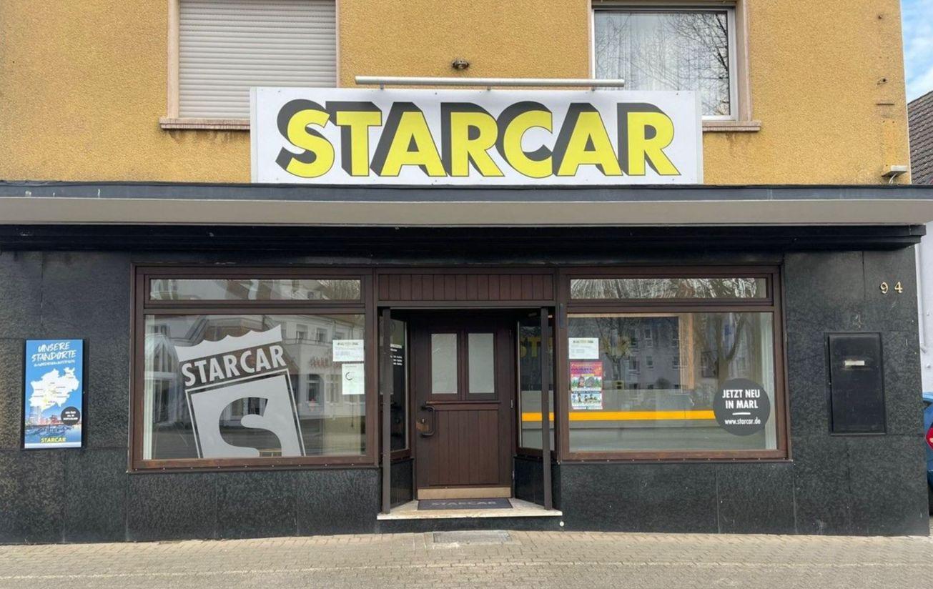 STARCAR Autovermietung Station Marl Außenansicht