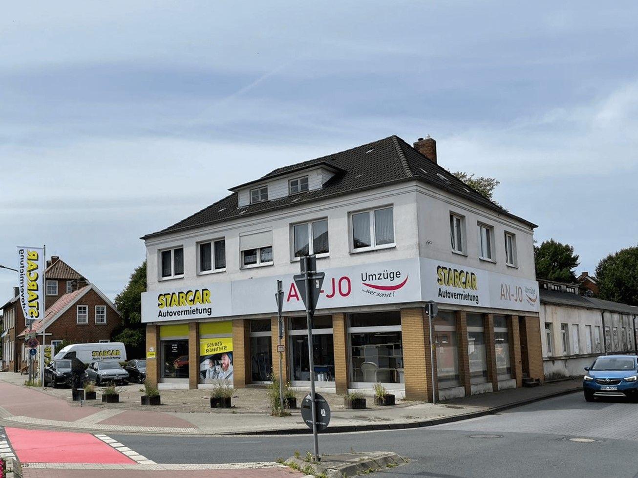 STARCAR Autovermietung Station Aurich Außenansicht